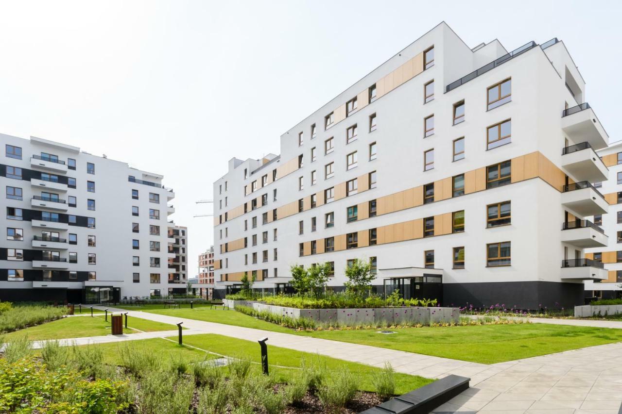 M&R Apartament Airport&Business Deluxe Cybernetyki 17 - Underground Garage - Free Wifi - Netflix - Air Conditioning - Self Check-In, Close By Chopin Airport Warszawa Eksteriør bilde
